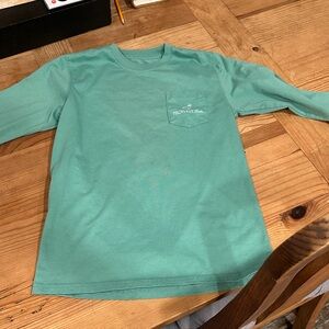 Proudly Blue Long Sleeve Kids Tee - Teal